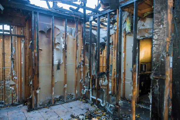 Professional Fire Damage Removal technician working in East Gaffney, SC